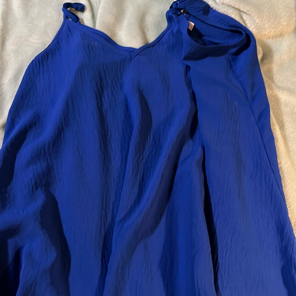 Spaghetti top blouse